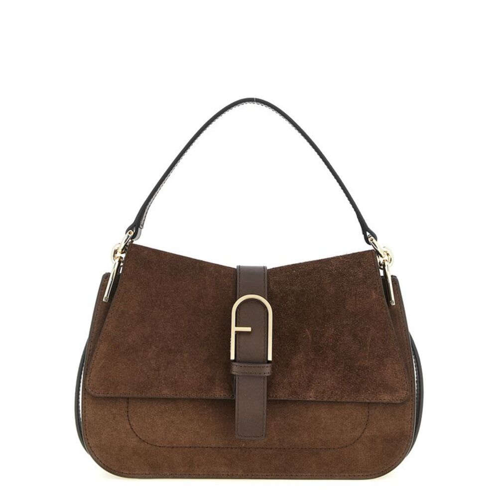 Furla Brown Calfskin Women's Handbag